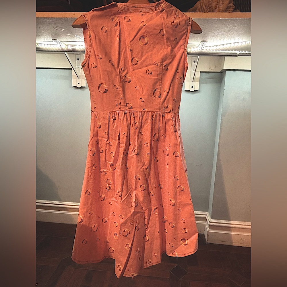 Glinda Bubble faux-Button-Down Pink Dress - Picture 4 of 6